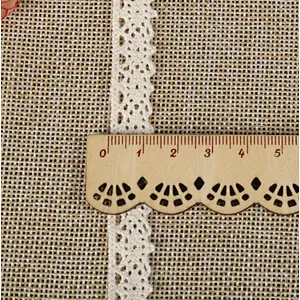 wholesale african different sizes of cotton woven lace trim