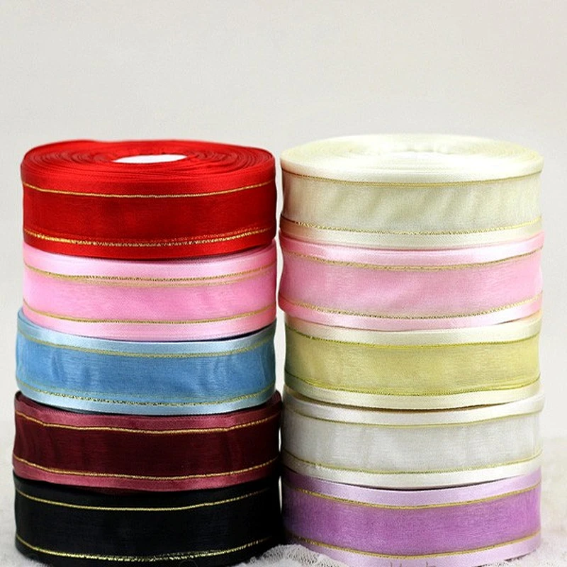 Italian 100% Pure Hand Dyed Silk Ribbon
