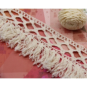 5CM  DIY Craft Delicate  Cotton Lace Trim Ribbon
