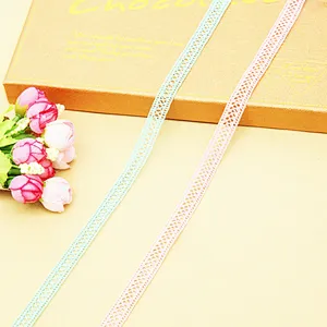 1.2 cm new style african classic high quality 100% cotton lace for textile
