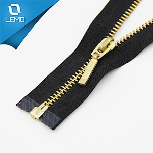Metal Zipper For Custom Puller