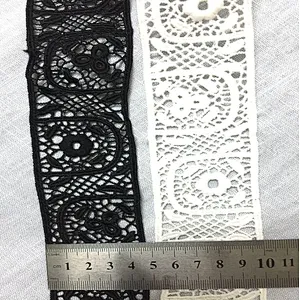 2019 embroidery african lace fabric chemical  lace trim for women dress