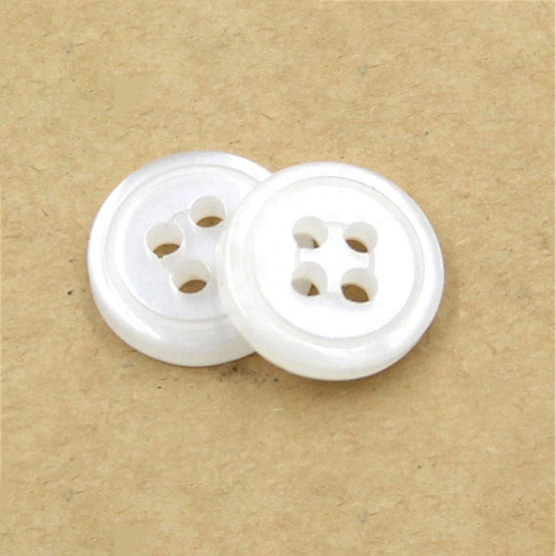 Factory Hot sales polyester resin shirt button