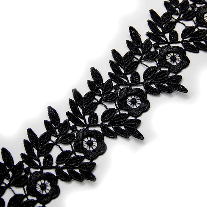 8cm 3d Embroidery Bridal Lace Fabric for Cloth Decoration