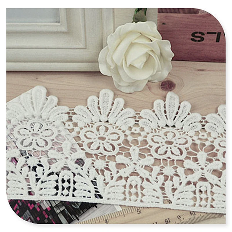 embroidery designs lace fabric chemical lace for garment