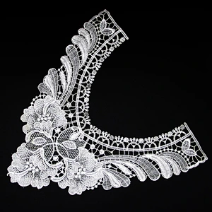 16cm Gentle V Shaped Assorted Leafs and Flowers Pattern Collar Lace