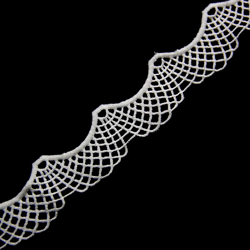6cm Popular Embroidery Chemical 100% Polyester Lace Trim