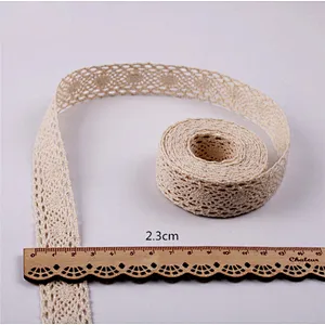 wholesale french non-stretch cotton lace trim