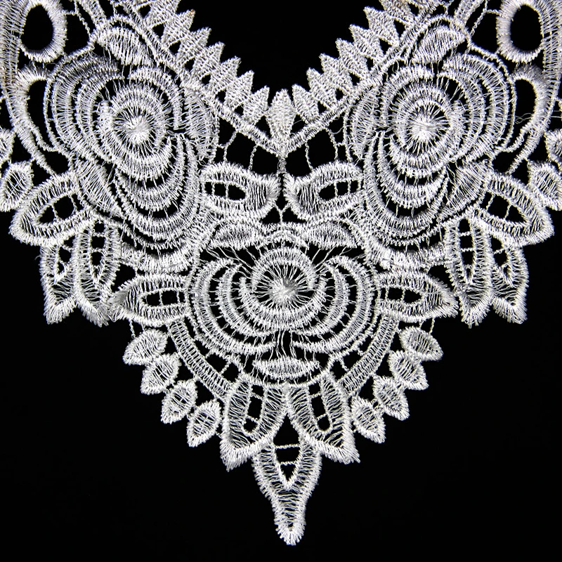 14.5cm Artistic Flower Pattern Polyester Collar Lace