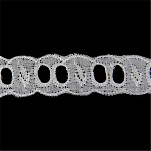 2CM 2018 New Lace Embroidery TC Polyester Cotton Lace for Decoration