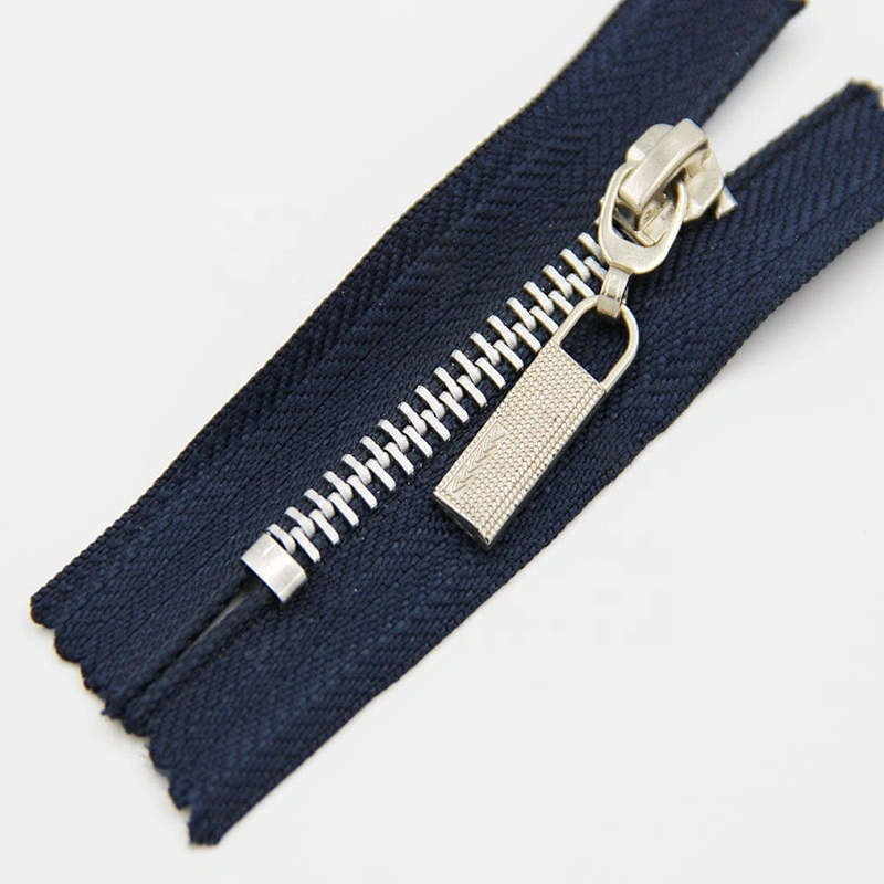 4# Metal Nickel Big Teeth Zipper Price, Big Zipper for Garments