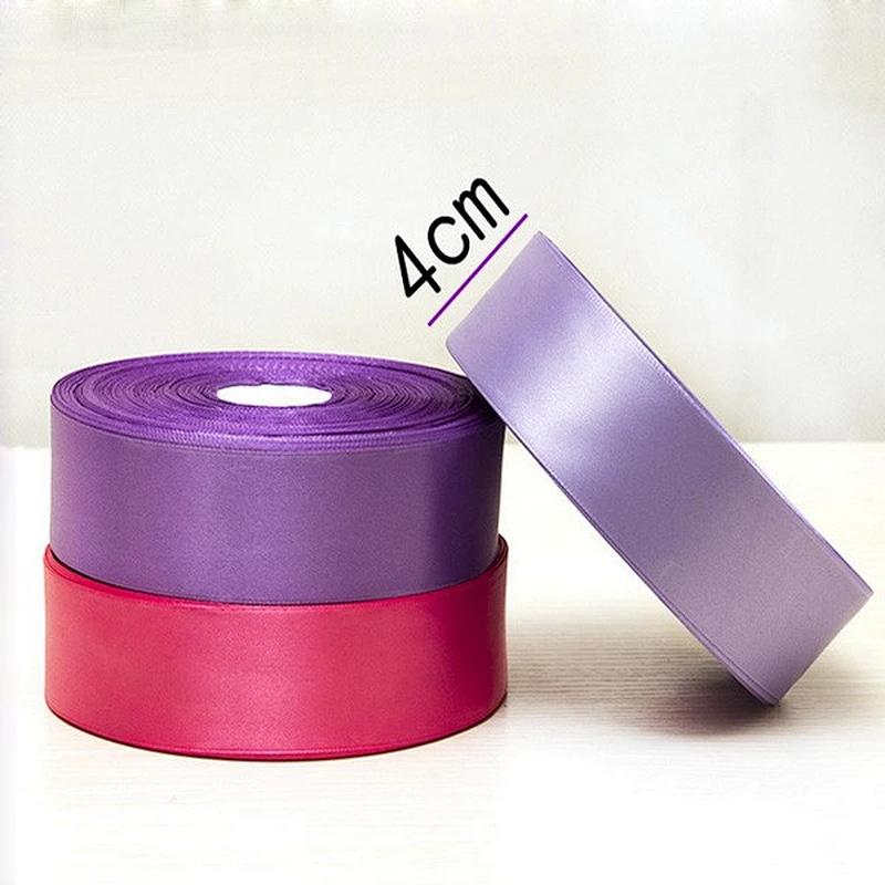 lemo High Quality Customised Colorful Wholesales Satin Ribbon