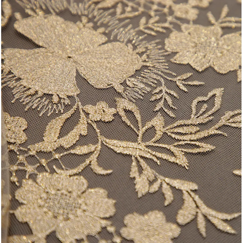 Lemo Hot Sale Good Quality Switzerland Swiss African Wholesale Embroidery Lace Fabric In China