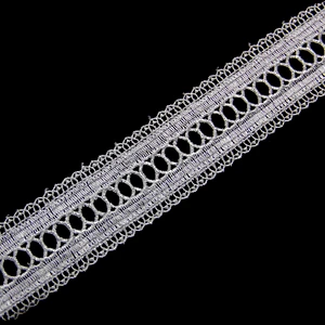 5.3cm Wholesale Embroidery Flower Chemical Lace Trim