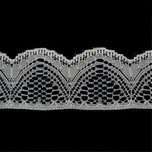 3.2CM Nylon Spandex Voile Lace Fabric