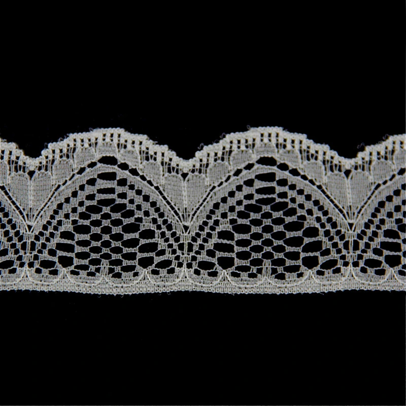 3.2CM Nylon Spandex Voile Lace Fabric