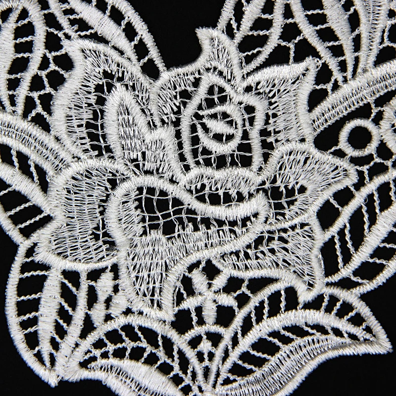 15cm New Style Flower Pattern Polyester Sewing Craft Collar Lace