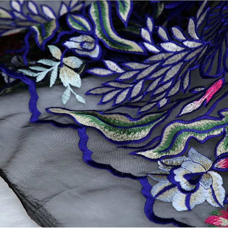 African Embroidery Mesh Lace Fabric 2019 High Quality Nigerian Lace Fabric For Women