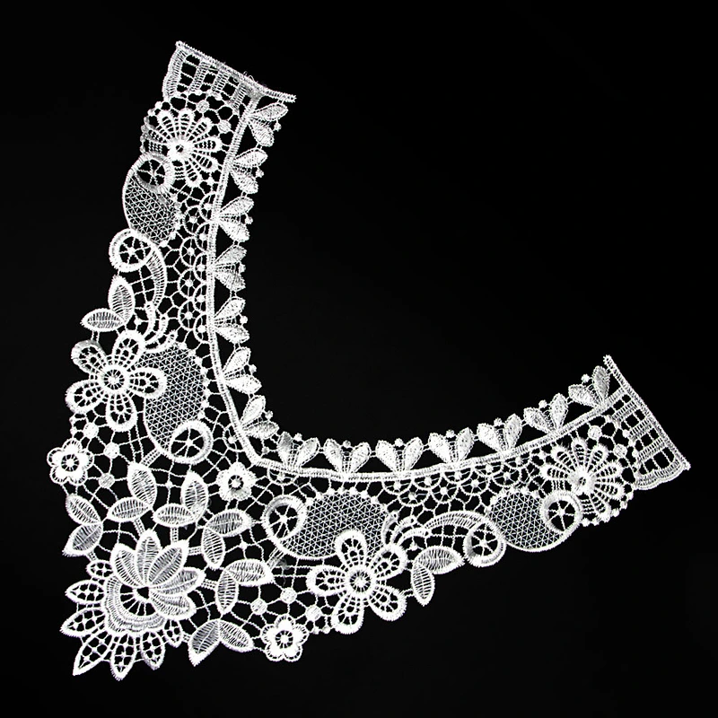 17.5cm Vigorous Flower Patterns with Decoration Polyester Collar Lace