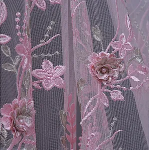 Latest Tulle Lace Fabric 2018 India Lace Fabric For Dress African Mesh Lace Embroidery Fabric
