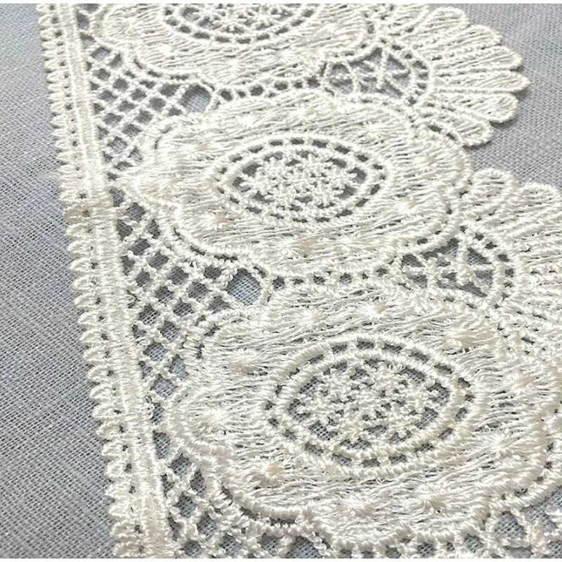 african lace new embroidery lace factory price chemical polyester lace for women dress