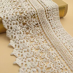 new style french classic top quality 100% cotton lace trim