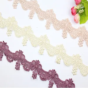 African Multicolor 4CM polyester underwear lace trim