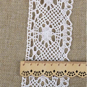 China factory supply african wholesale trim lace cotton chemical lace trim
