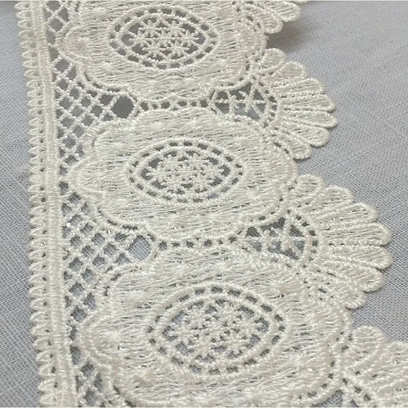 african lace new embroidery lace factory price chemical polyester lace for women dress