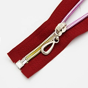 5# wholesale Fashion Designer Nylon Zipper color teeth For Bag