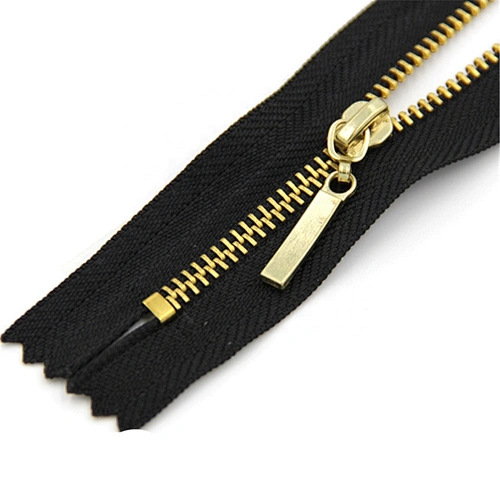 Wholesale Metal Bonze Zippers With Metal Teeth