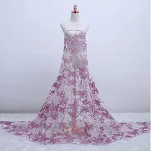 hot sale Luxury african embroidery lace fabric