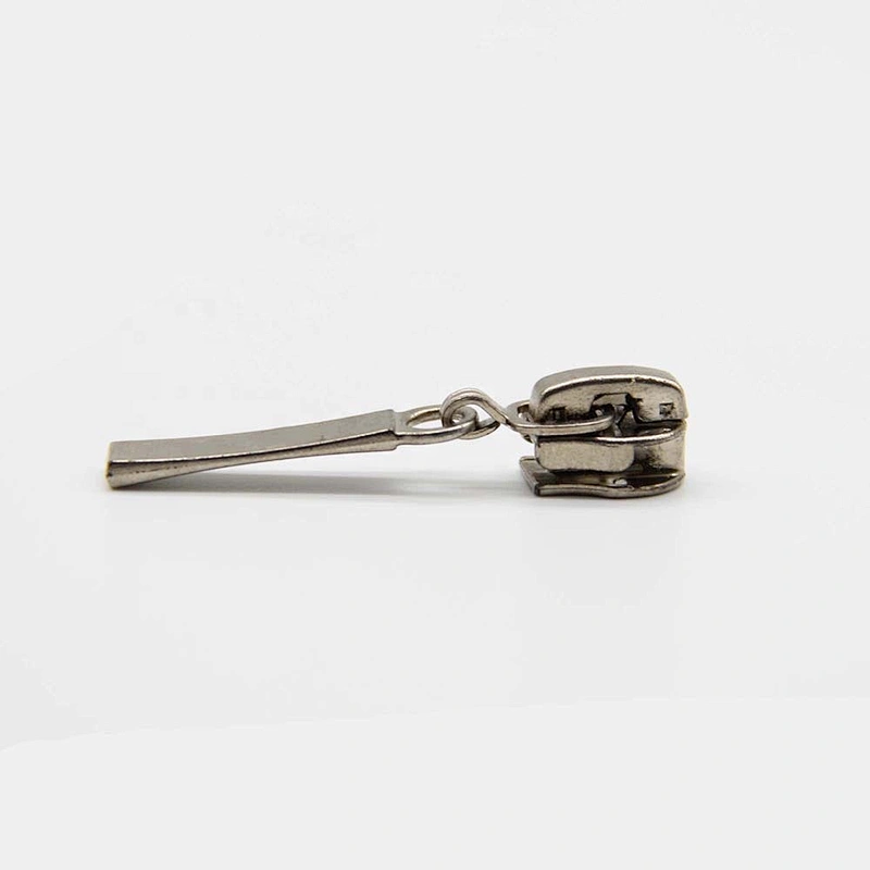 5# Non-lock Decorative Zinc Alloy Puller Zipper Slider Head For Metal Zipper