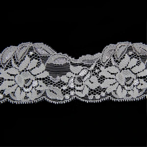 3.5CM Nylon Spandex Lycra Lace Fabric