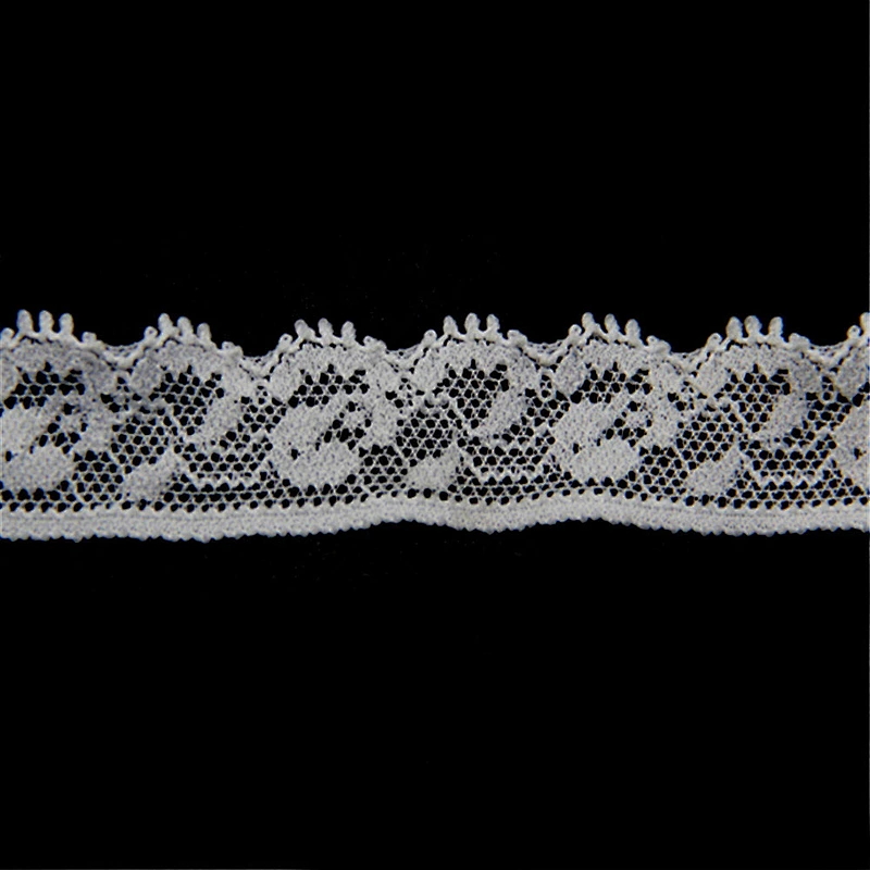 2.1cm Nylon Spandex Lycra Lace Trimmng