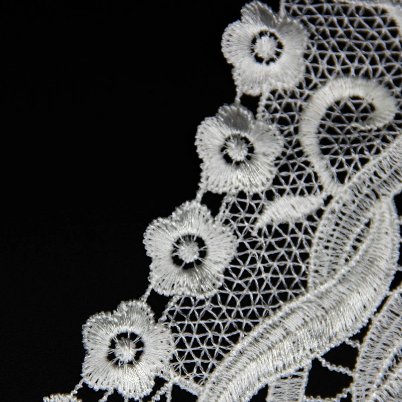 16.5cm New Typle Flower Patterns with Decoration Polyester Collar Lace