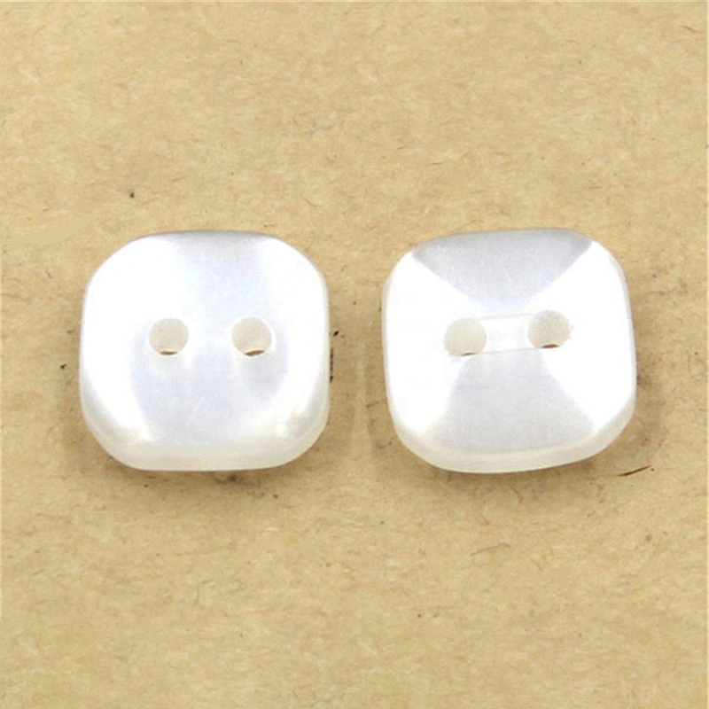 Garment Accessories Factory Wholesale Clothing square shape Shirt Button