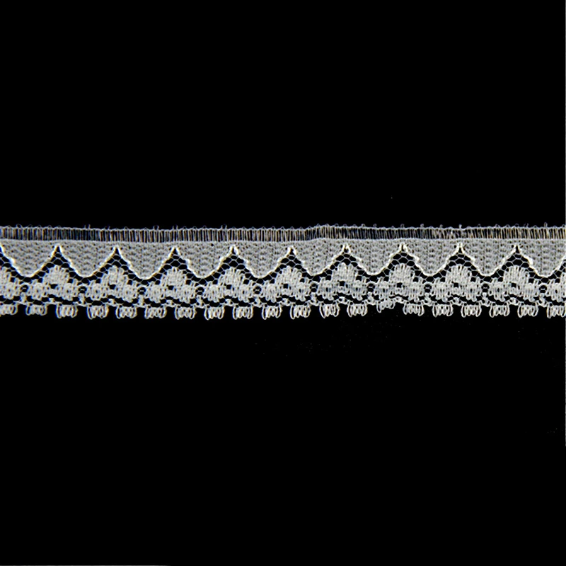 1.8cm Lycra Nylon Spandex Elastic Lace for Cloth Decoration