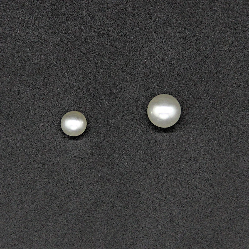 Silvery without Hole Spherical 9mm ABS Pearl Beads for Clothes