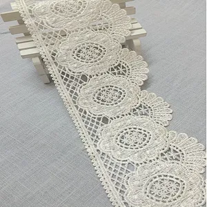 african lace new embroidery lace factory price chemical polyester lace for women dress