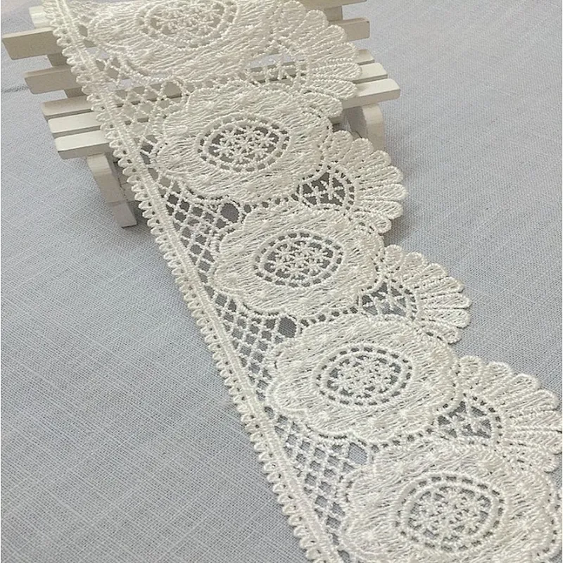 african lace new embroidery lace factory price chemical polyester lace for women dress