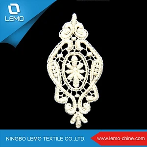 Popular Turkish modern lace for wedding gown
