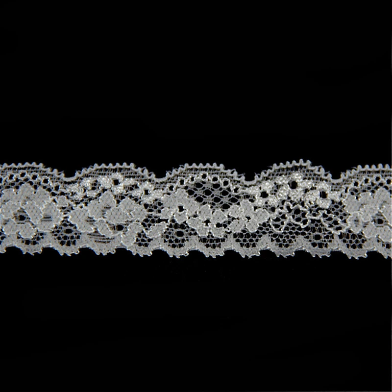 2.5CM Swiss Nylon Spandex Lace Fabric for Bralette