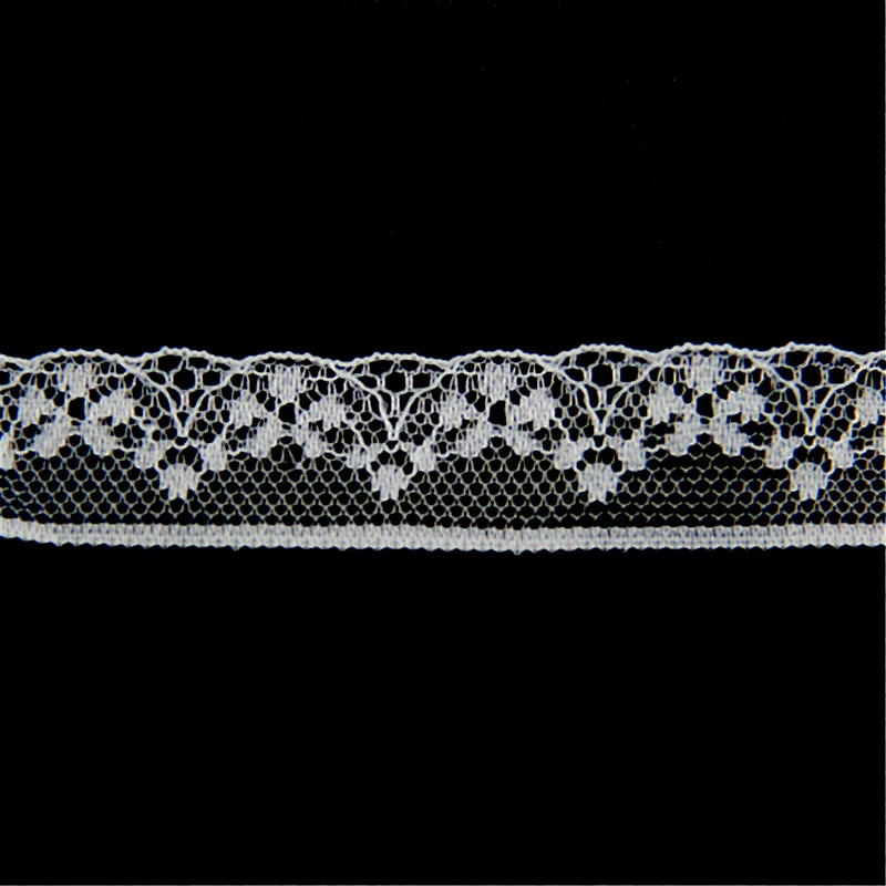2.3cm Lingerie Stretch Spandex Lace Trimming with Flower Design
