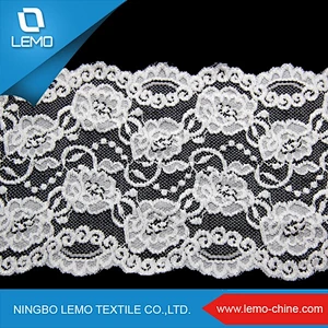 lemo Garment Accessories Sequence Dubai Saree elastic Lace