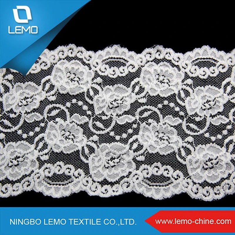 lemo Garment Accessories Sequence Dubai Saree elastic Lace