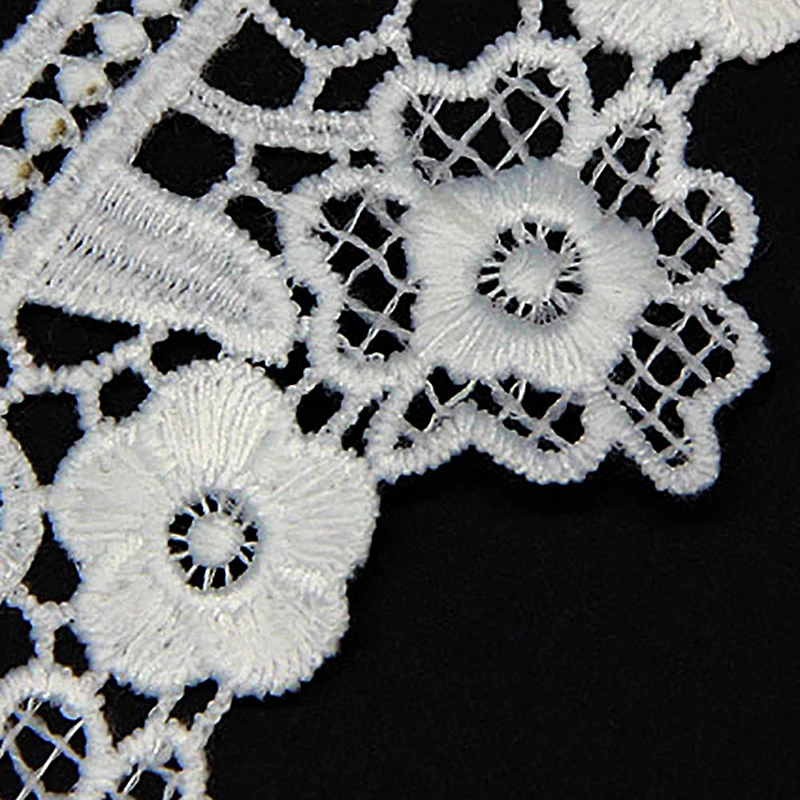 6cm Assorted Fresh Flower Patterns Milk Yarn Chemical Lace
