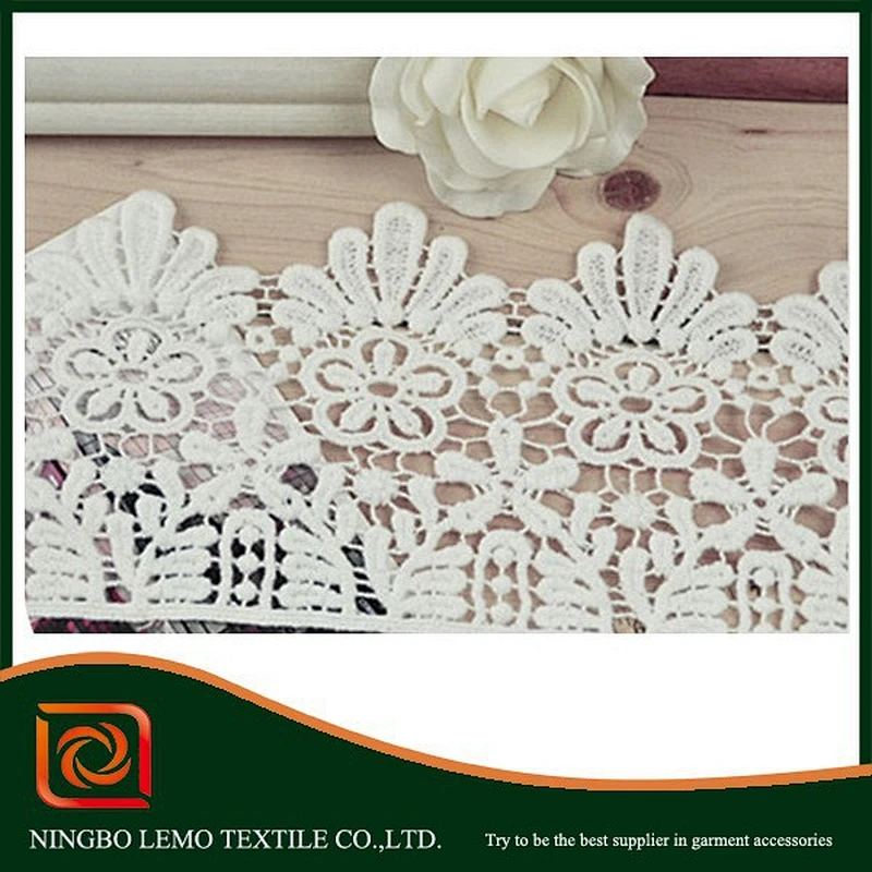 embroidery designs lace fabric chemical lace for garment