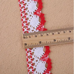 African Multicolor 4CM 100% cotton lace