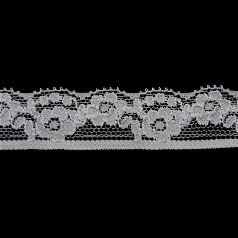 2.2cm Nylon Spandex Stretch Lace By DIY Handmade